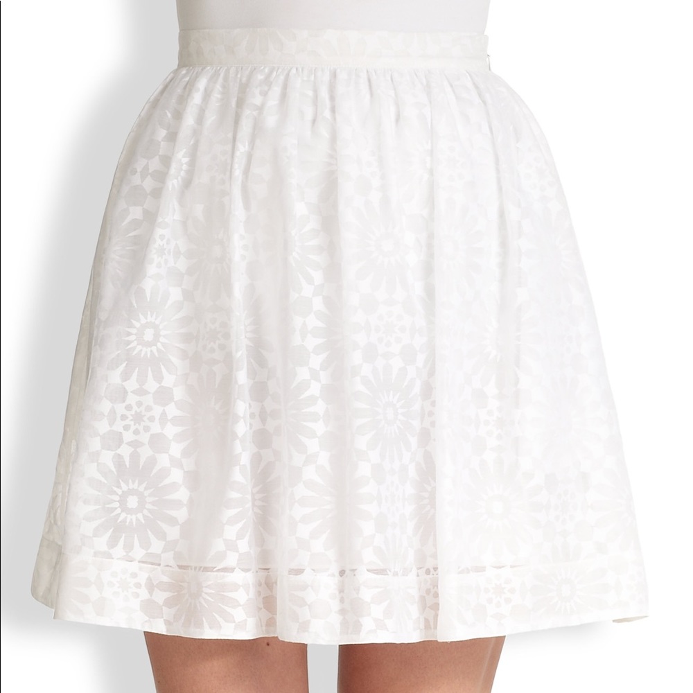 Elizabeth and James Risely Voile Skirt